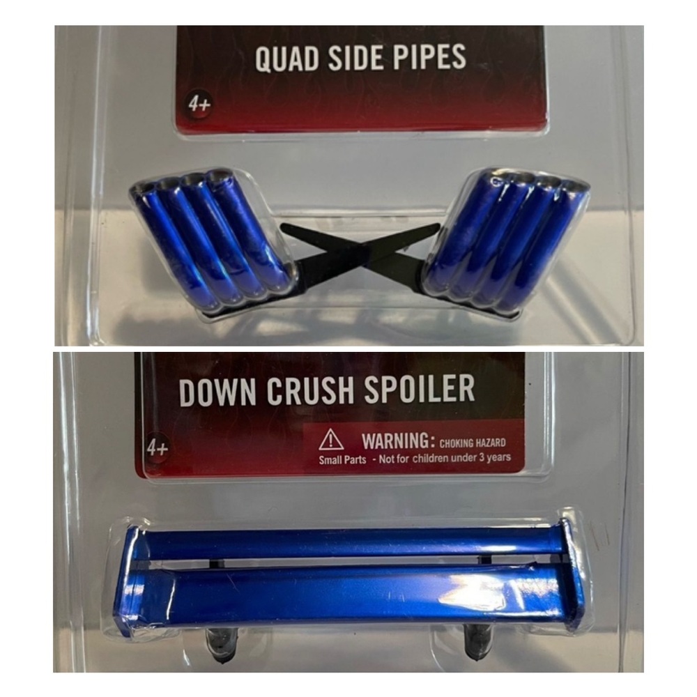 New Ridemakerz Quad Side Pipes and Spoiler Plate.